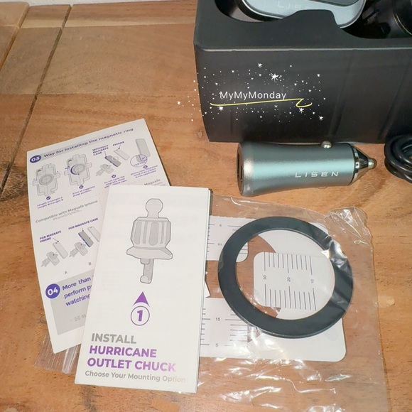 2 in 1 for 18W MagSafe Car Mount Charger - Picture 5 of 10